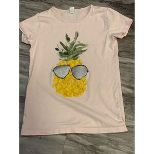 4/$25  Crewcuts girls Pineapple top size 12